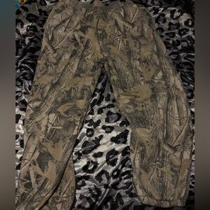 Camouflage Patterned Pants